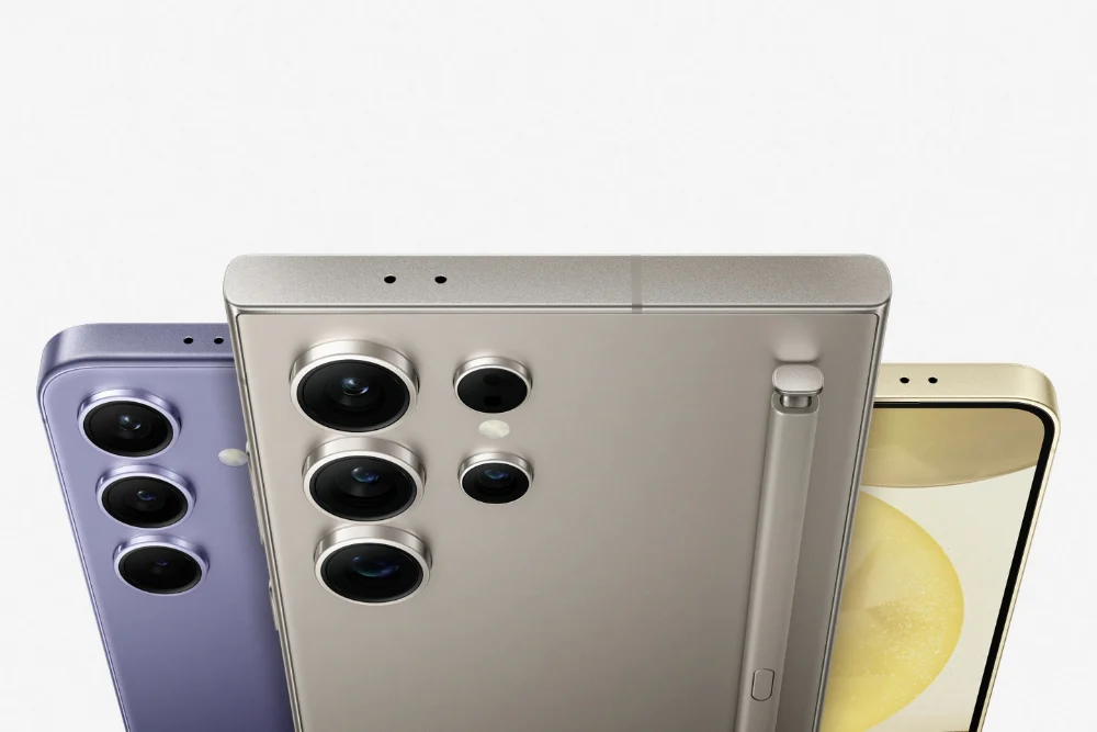 Samsung Galaxy S24, S24 Plus and S24 Ultra phones