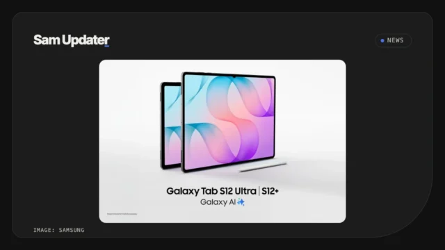 Samsung Galaxy Tab S12 Ultra and Tab S12 plus running One UI 9